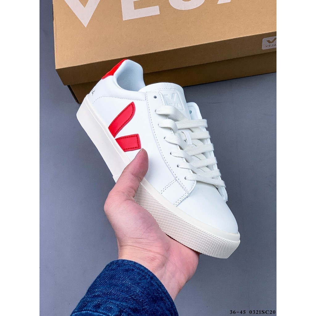 Veja Cuero Extra Zapatillas De Deporte Clasico Pequeno Blanco Zapatos De Tabla Shopee Chile