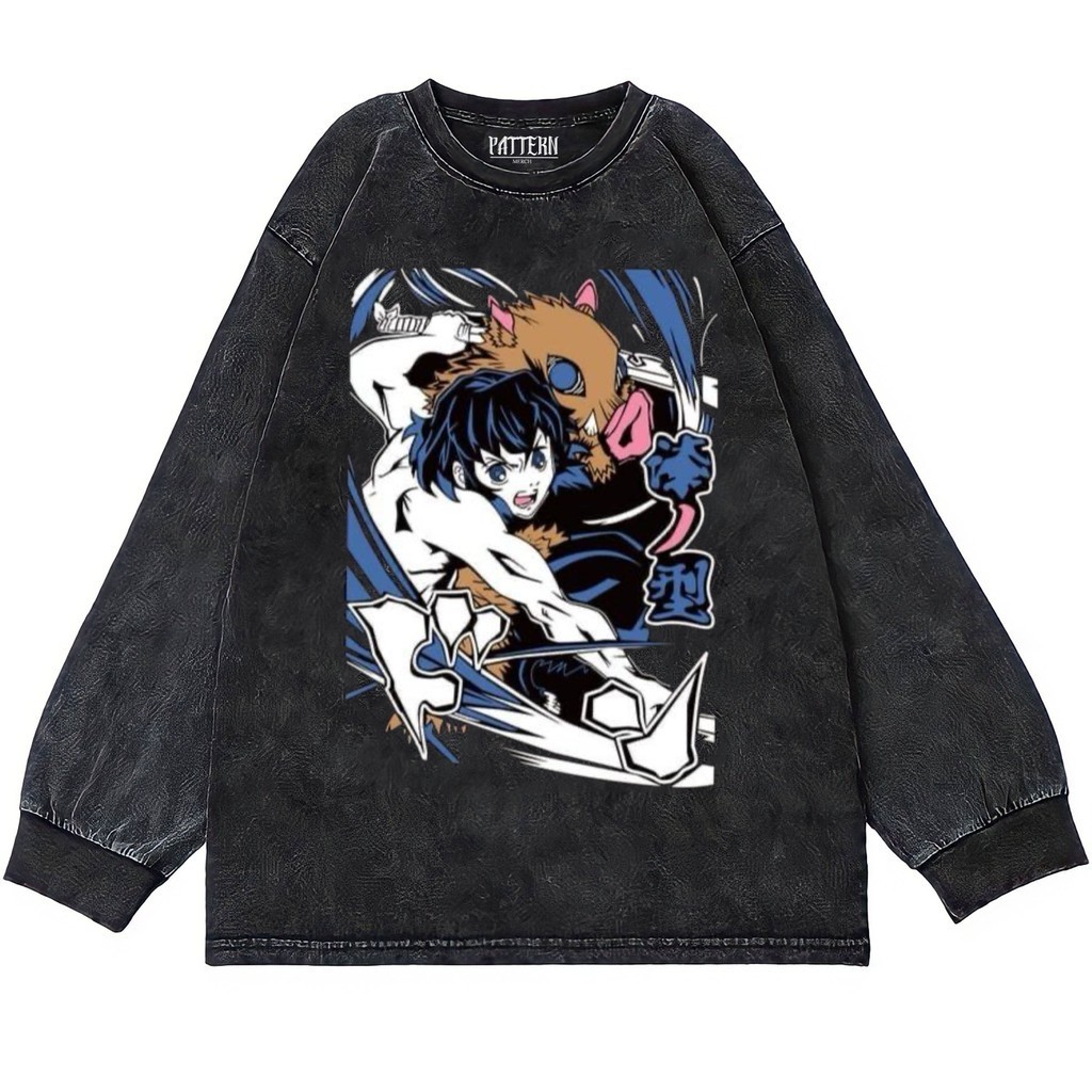 Patternmerch Demon Slayer Hashibira Inosuke El Increíble Polera De