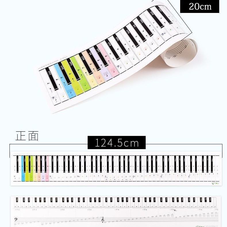 Soporte para teclado de piano, sintetizador, soporte para teclado, tubo  único para llaves 61/88