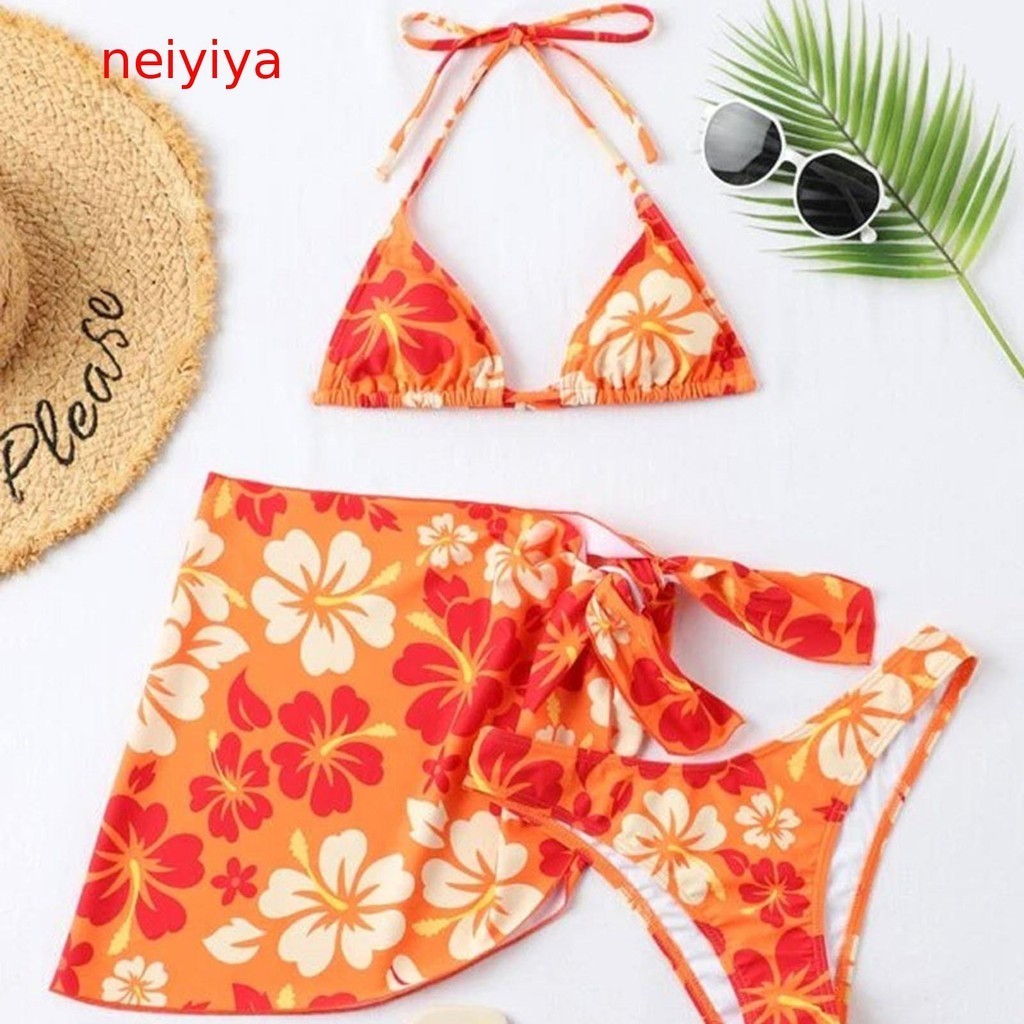 Neiyiya 】 Push Up Mujeres Vendaje Brasileño Bikini Traje De Baño Conjunto De Ropa De Playa 6905