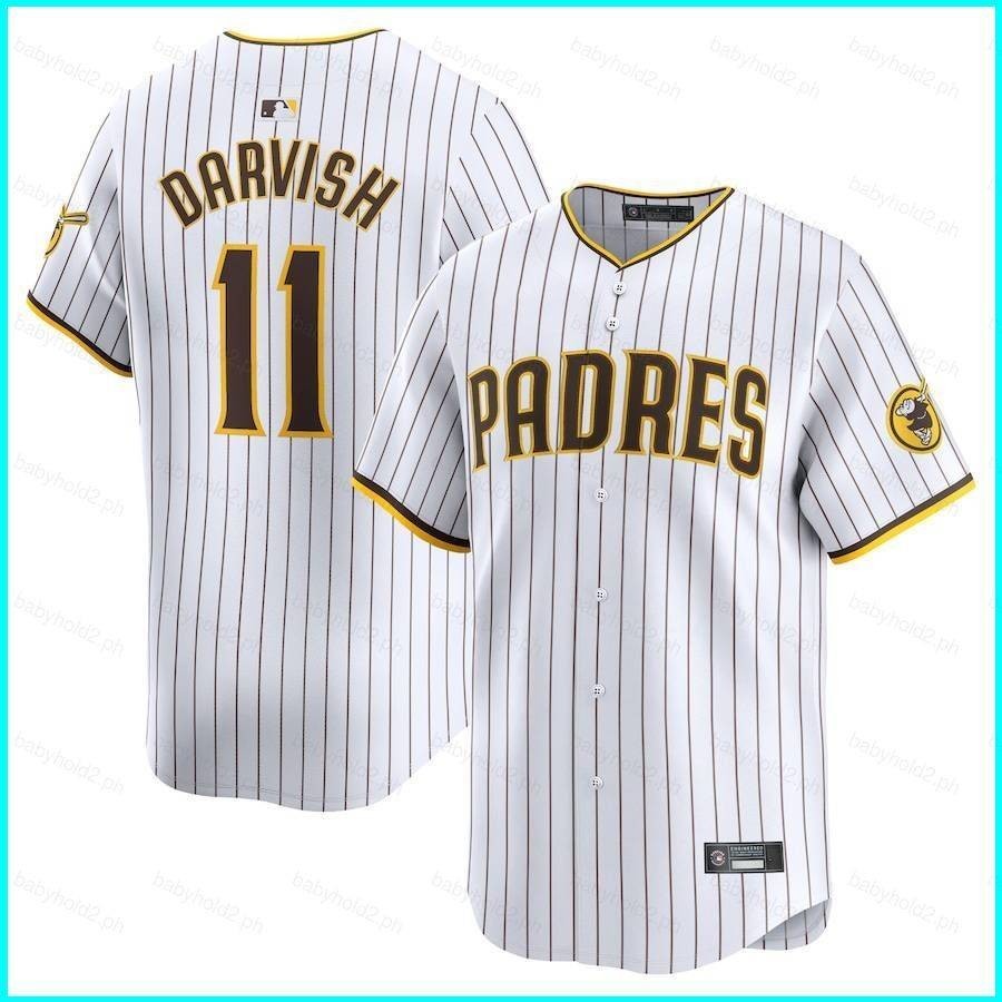 Jersey 20242025 San Diego Padres Yu Darvish Home Béisbol Cardigan