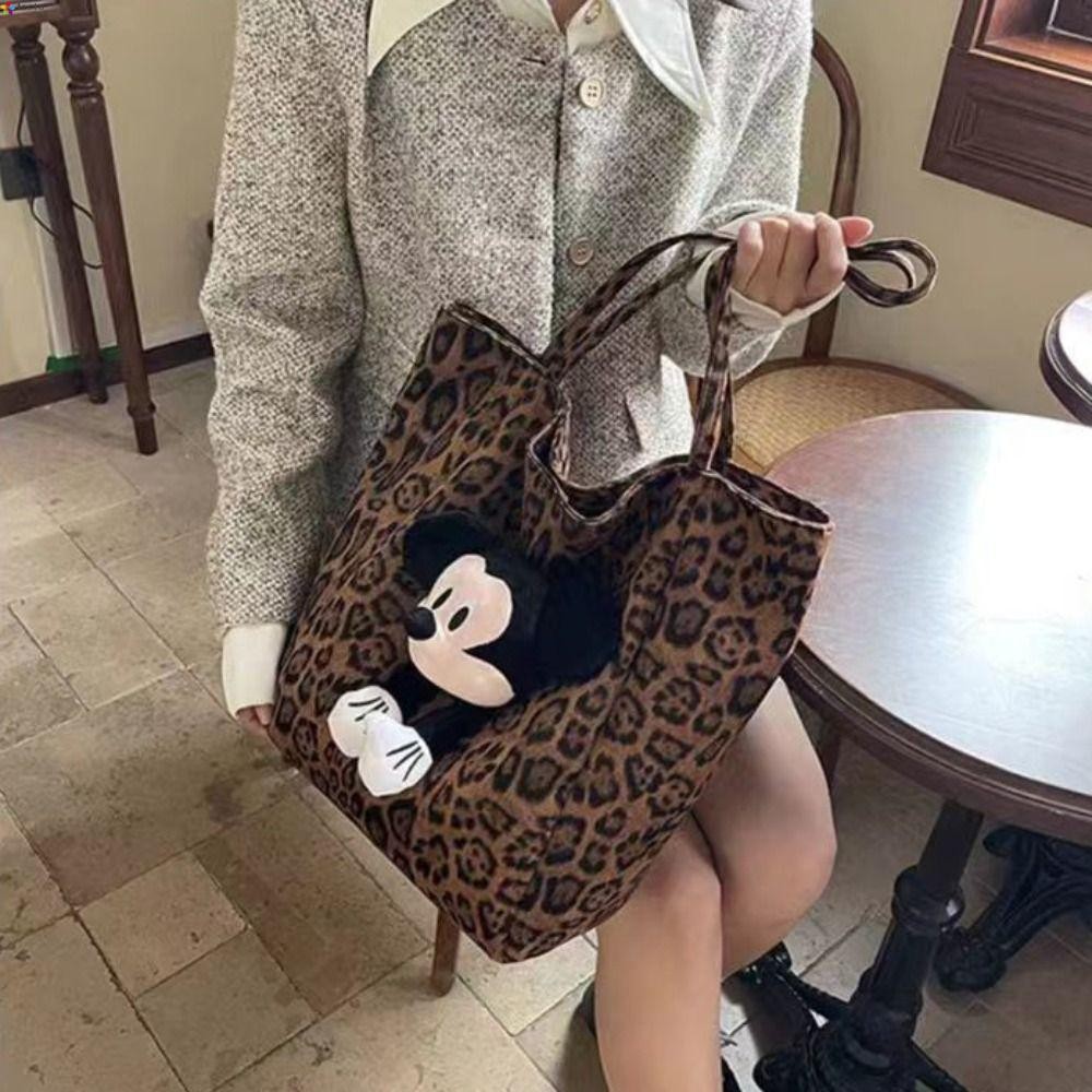 Mickey Disney Bolsa Navideña Con Cierre De Cuerdas Del Personaje Mickey