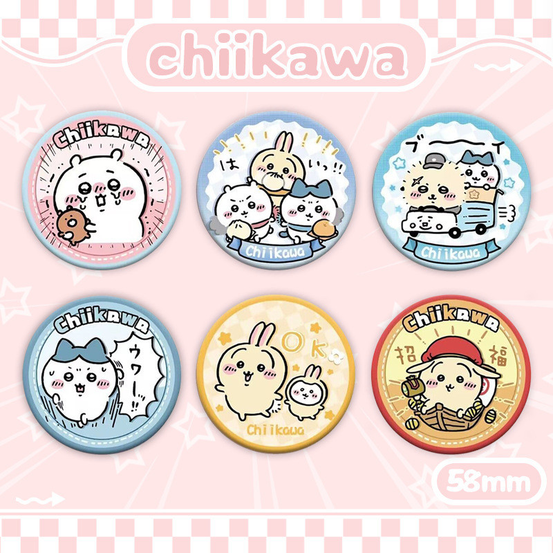Chiikawa Chiikawa Bar Chiikawa Hojalata Insignia Lindo Chiikawa ...