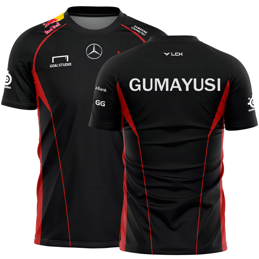 LCK 2024 T1 Uniforme Polera FAKER Keria Gumayusi Oner Zues Equipo