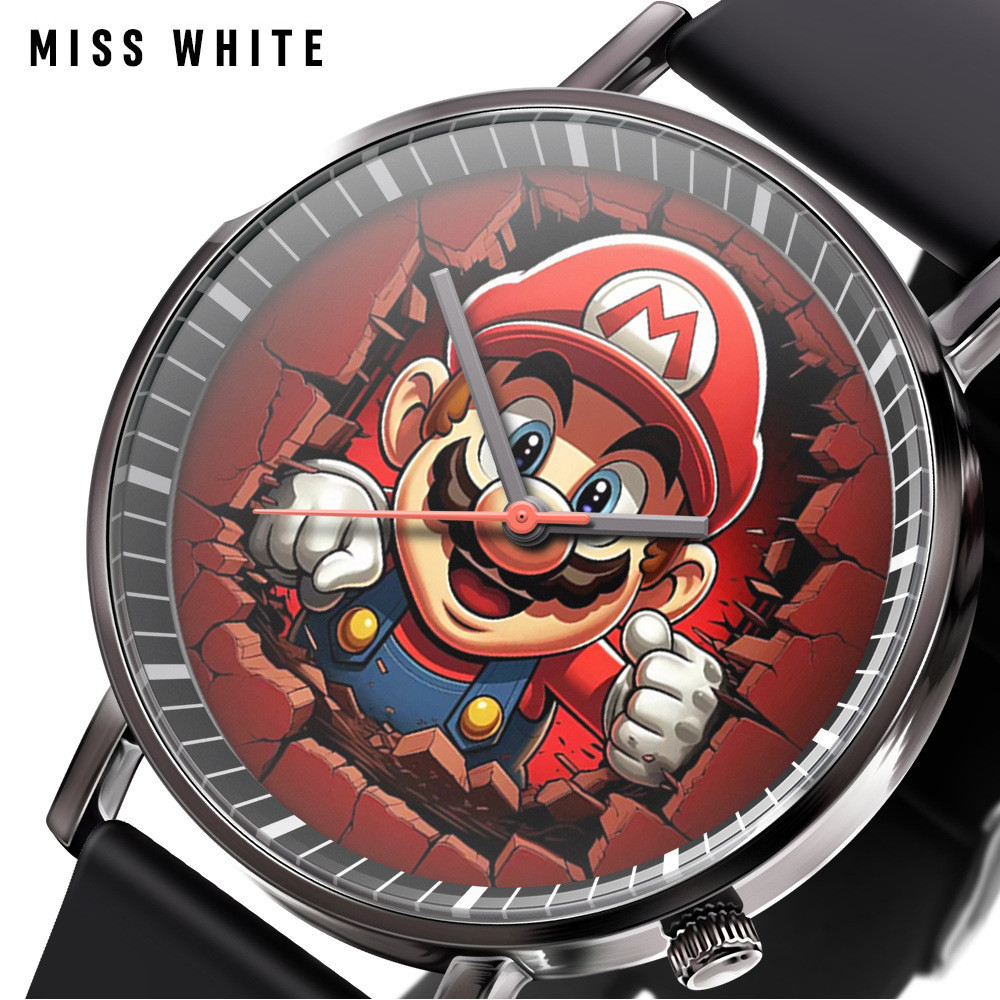 Mario bros Exclusivo Reloj De Dibujos Animados De Personajes De nintendo  switch Para Niños Y Niñas juguetes para niños | Shopee Chile