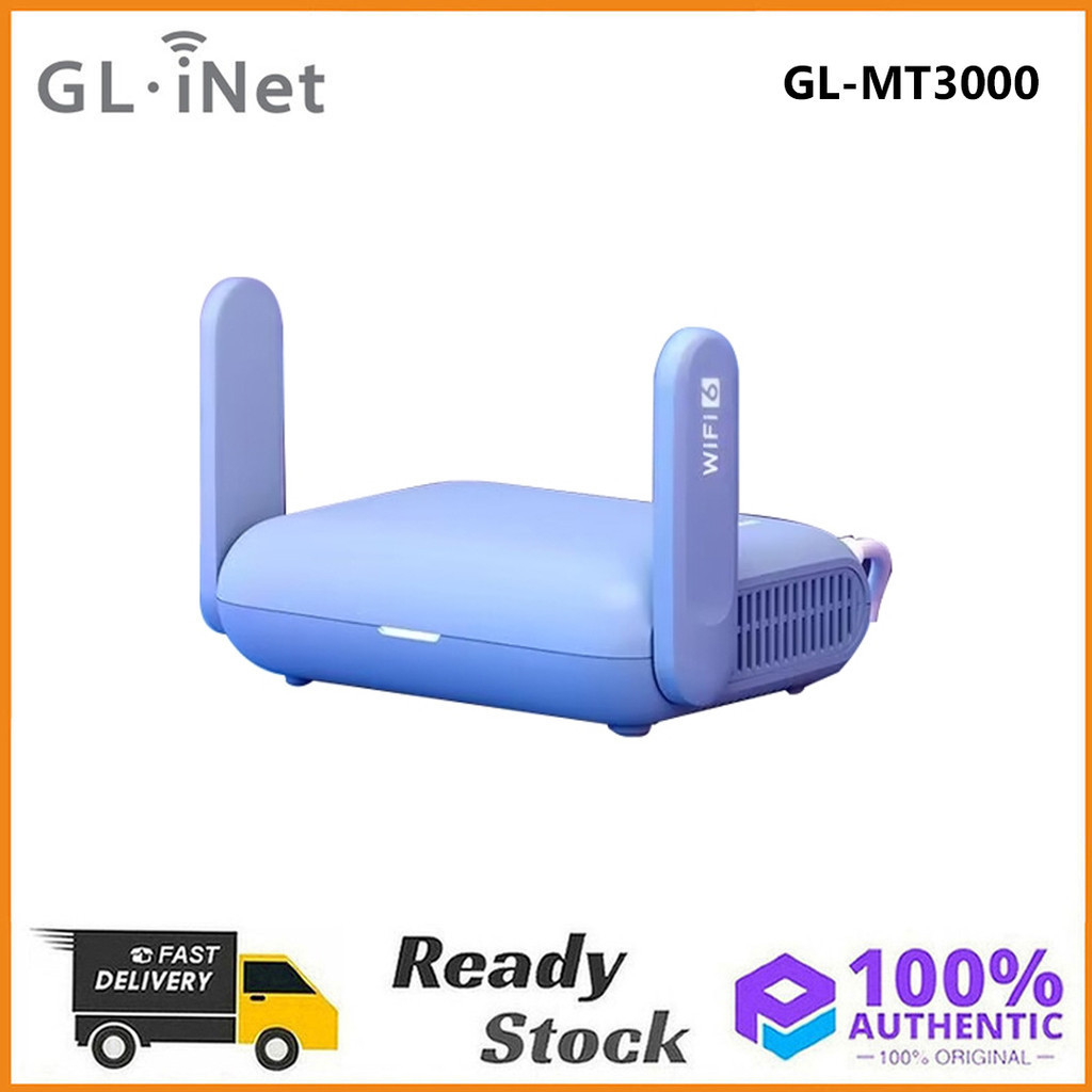 Original GL.iNet GL-MT3000 (Beryl AX) Router Portátil WiFi 6 Gigabit ...