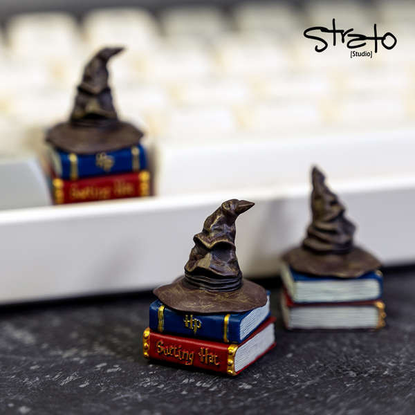 keycap Harry Potter Periféricos Hogwarts Clasificación Sombreros ...
