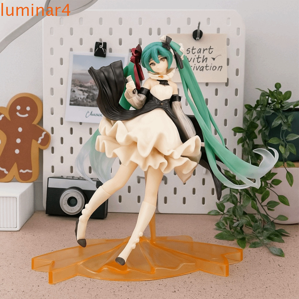 LUMINAR Miku Hatsune Figuras De Acción , PVC Dibujo Animado Anime ...