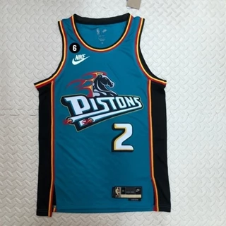 Vintage Detroit offers Pistons Champion Jersey L