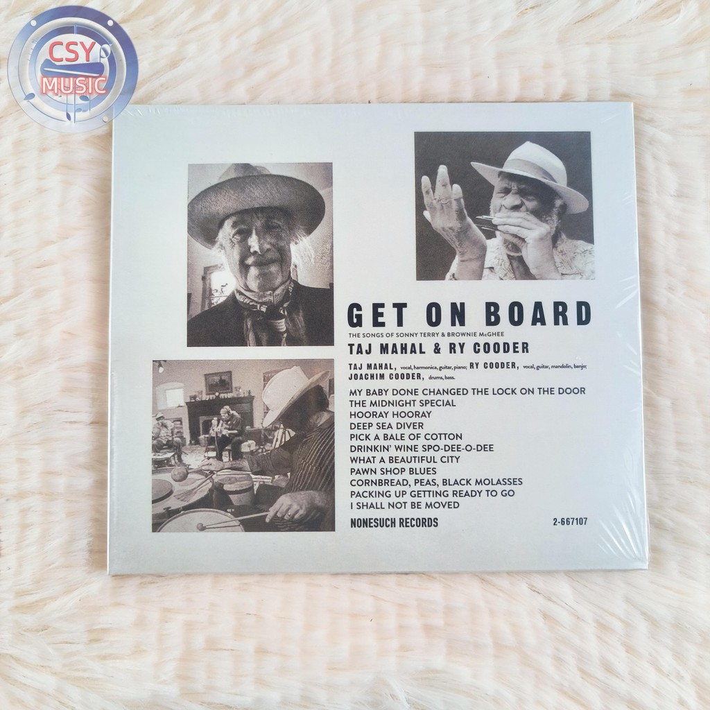 Taj Mahal & Ry Cooder Get On Board (Las Canciones De Sonny Terry Y