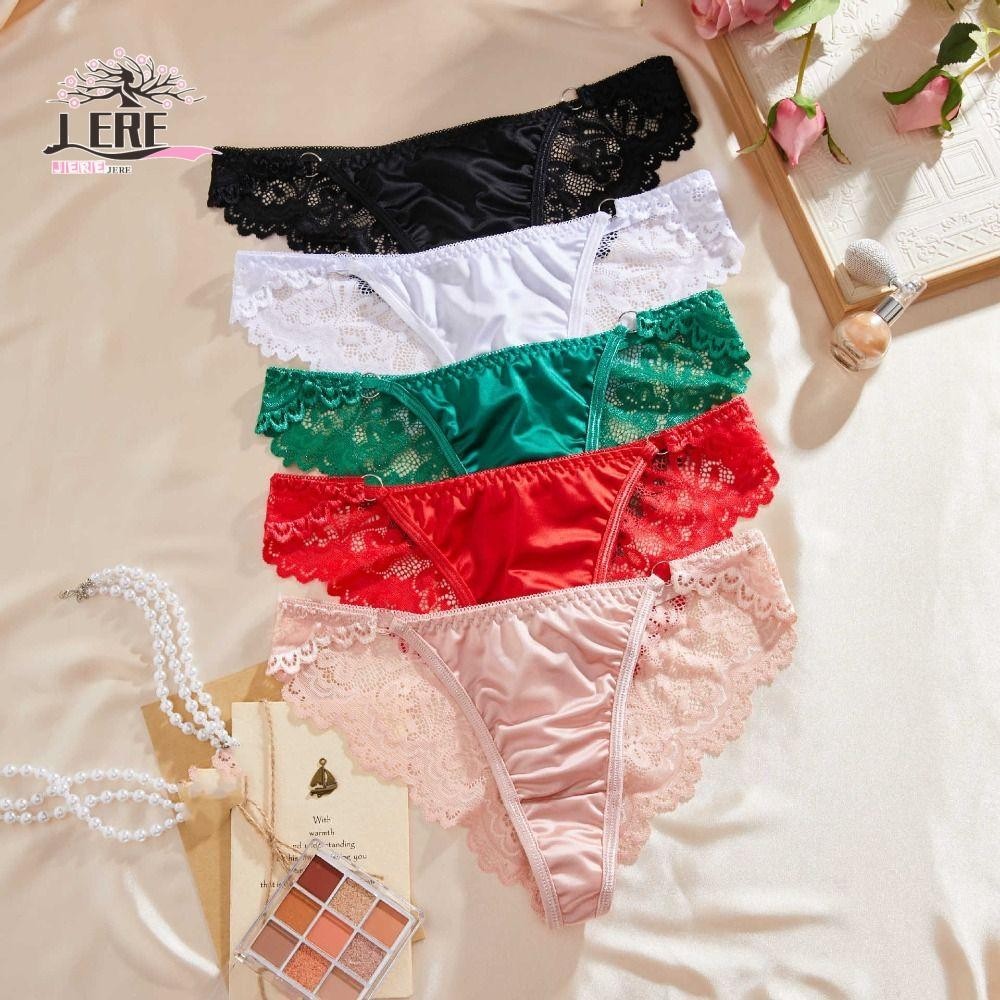 JEREMY1 Bragas De Seda Satinada Malla De Encaje Sin Fisuras Calzoncillos De Flores Vintage Hueco De Algodon Transparente Entrepierna De Las Mujeres Chica Shopee Chile