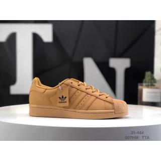 Adidas fashion clover superstar gold