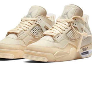 cream jordans 4