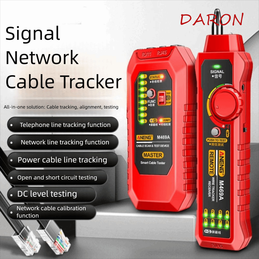 DARON Network Cable Tracker , Analizador Digital De Redes Anti ...