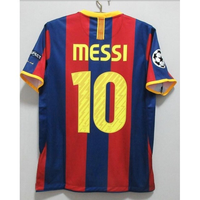 Maillot de football domicile FC Barcelone #10 MESSI 2010 2011 Nike taille S BARCA