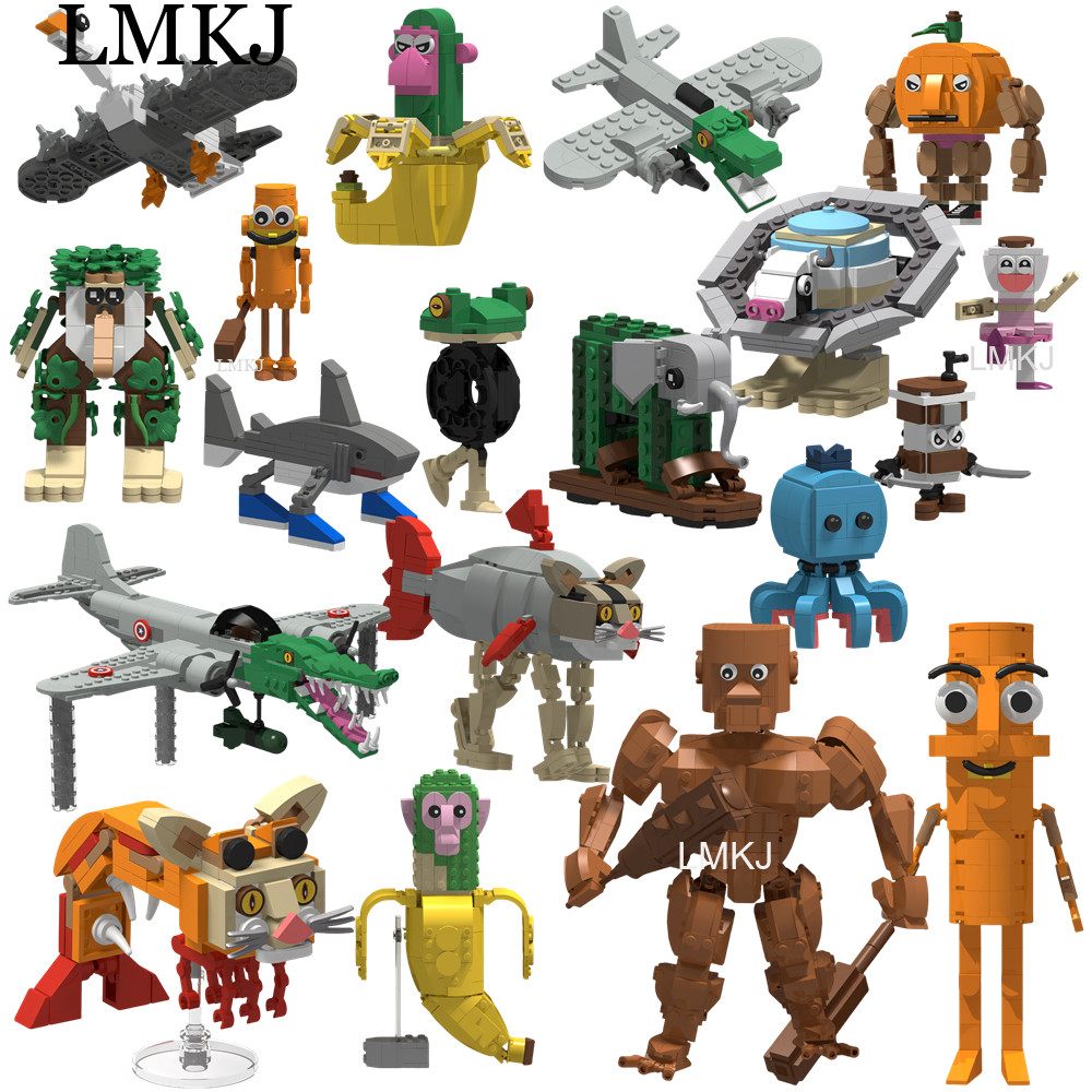 Bloques De Construcción Tung Tung Sahur Sirena Gorda | ABS 100% Seguro | Figura Coleccionable 7-14 Años