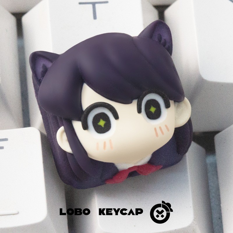 Komi Shouko Keycap MX Switch Teclado Mecánico Hecho A Mano Resina 3D ...