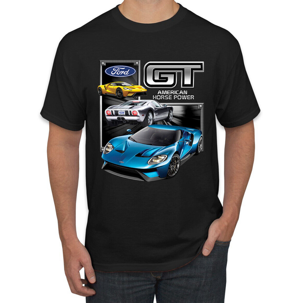 Ford Gt American Horse Power Mustang Hombres Polera | Shopee Chile
