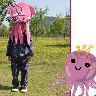 Disfraz De Calamar Para Adultos, Disfraz De Cosplay, Fiesta Temática