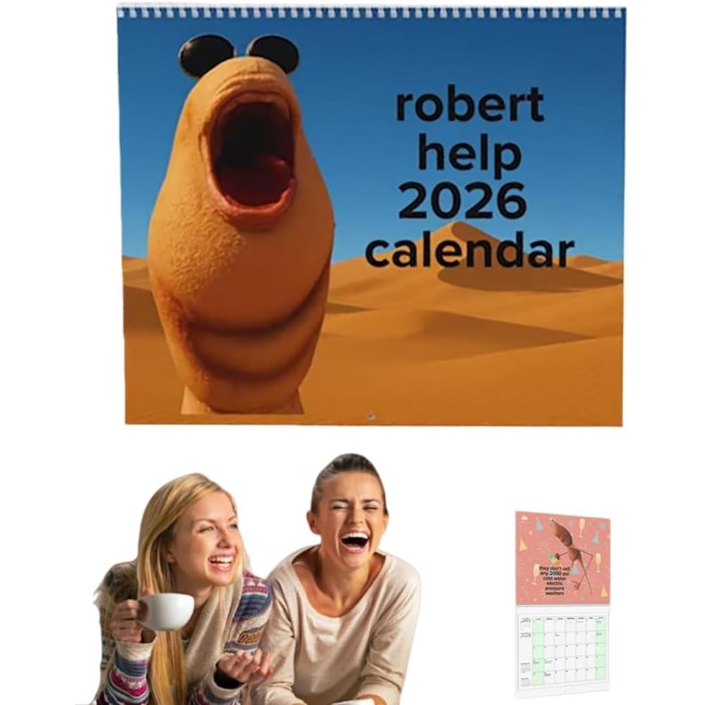 Calendario De Pared De Marcus The Worm 2026 , Divertido Planificador De ...