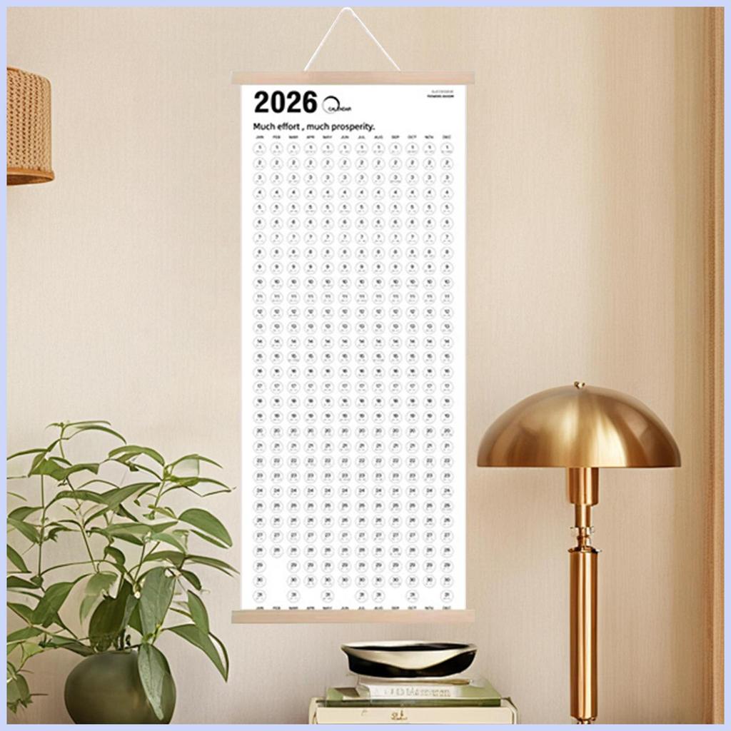 Calendario De Pared 2026 De Doble Cara Mensual Con Stickers Grande 2026 ...