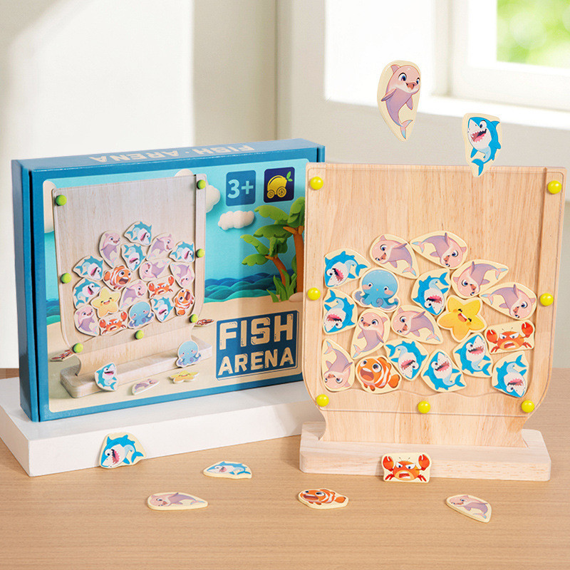 Educación Del Oído Juguetes De Madera Betta Arena Batalla De Los Niños ...