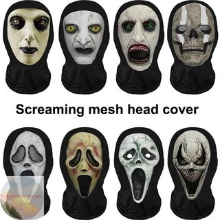 Máscara De Calavera Fantasma Para Halloween – Látex Realista, Transpirable Y Cómodo, Ideal Para Cosplay Y Fiestas De Terror