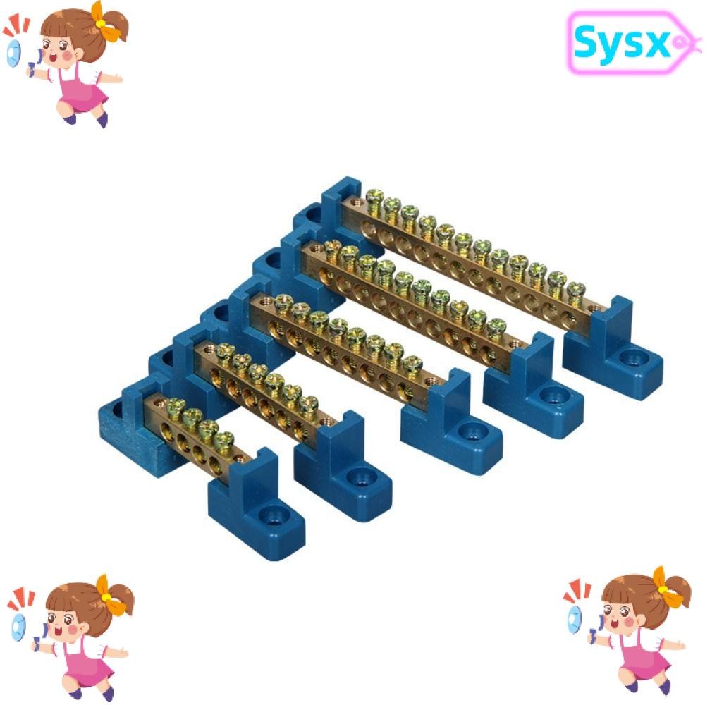SYSX Zero Row , Barra De Tierra De Cobre Tipo Puente Alto De 4/6/8/10 ...