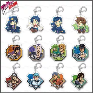 LLavero de Metal con diseño de JoJo BIZARRE ADVENTURE, llavero con LLavero de Metal con diseño de JoJo BIZARRE ADVENTURE, llavero con