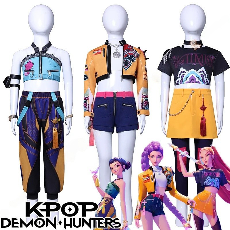 Anime KPop Cazadores De Demonios Rumi Zoey Cosplay Disfraz Mira ...