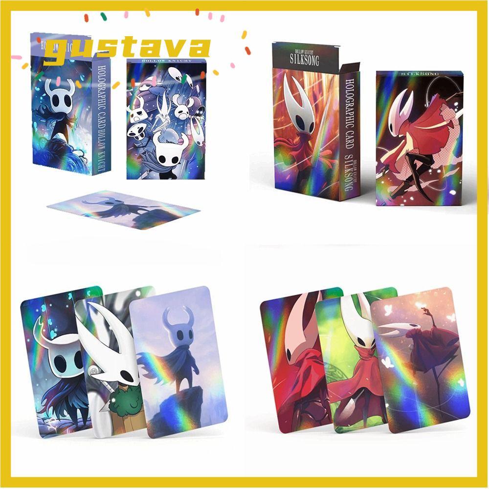 GUSTAVA 30Pcs Hollow Knight Laser Cards , 2D La Figura Del Caballero ...