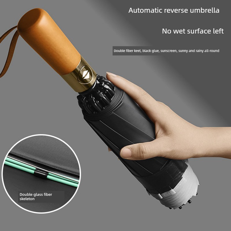 Protector Solar Inverso Y La Lluvia De Doble Propósito UV Telescópico ...