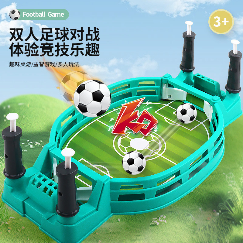 Fútbol de Mesa, Juego de Futbolín Ligero Interactivo de Plástico de Primera Calidad para Juegos