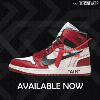 Air Jordan 1 Off-White レッド/ホワイト NIKE ナイキ エアジョーダン1 OFF-WHITE THE 10 : AIR JORDAN 1 white