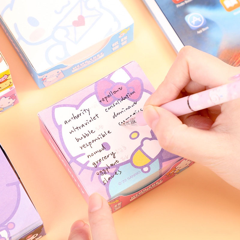 Post-it Notas De Dibujos Animados Ins Anime Sanrio Nota Pegajosa ...