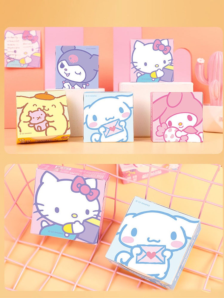Post-it Notas De Dibujos Animados Ins Anime Sanrio Nota Pegajosa ...