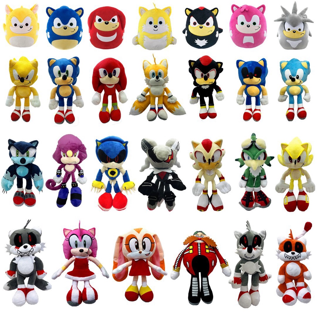 Las mejores ofertas en Sonic the Hedgehog otros animales de peluche