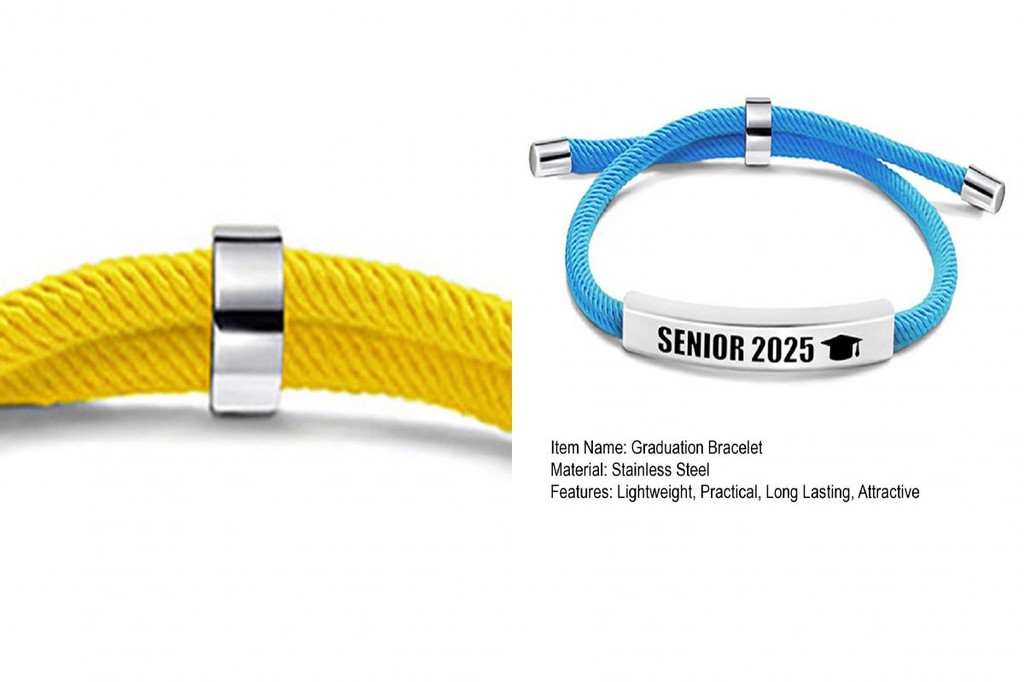 Graduation Bracelet Gift Inspirational Cuff 2025 for High School and ...