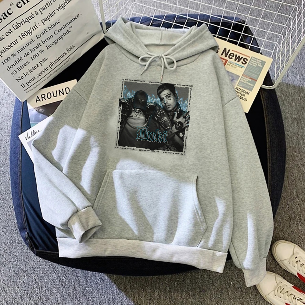 Duki Sudaderas Con Capucha Mujeres anime Japones Buzo Mujer 90s Ropa Shopee Chile