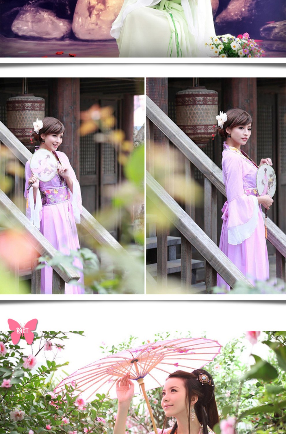 Vestido chino Hanfu para mujer, disfraz antiguo tradicional de la dinastía Tang, para cosplay, actuaciones escénicas, fotografía (caqui, M