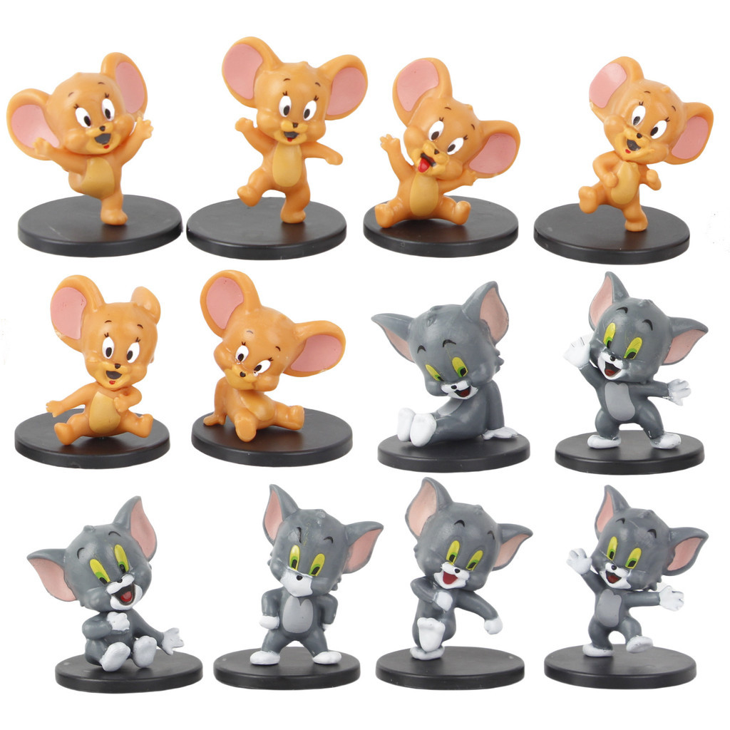 Gato De Dibujos Animados Y El Ratón De La Mano Oficina Me Encanta El ...