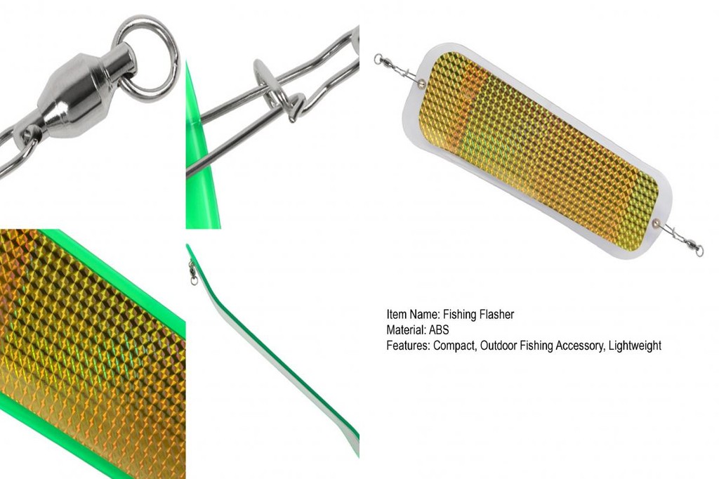 Portable Fishing Equipment Highly Effective Flasher Lure for Salmon ...
