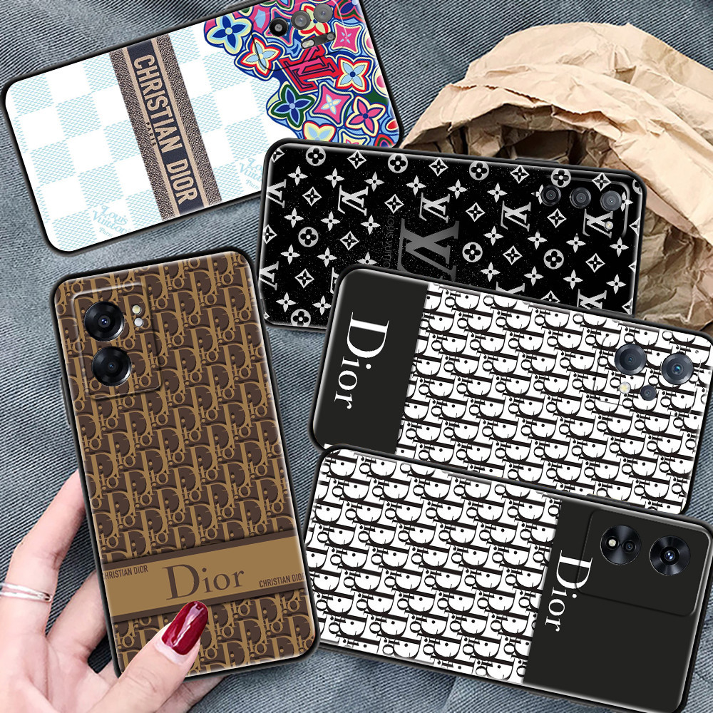 DIOR L.V OPPO Realme C15 C20 C20A 5 5S 5i C3 C3i 6 6S 7 Pro 4G 5G Funda ...