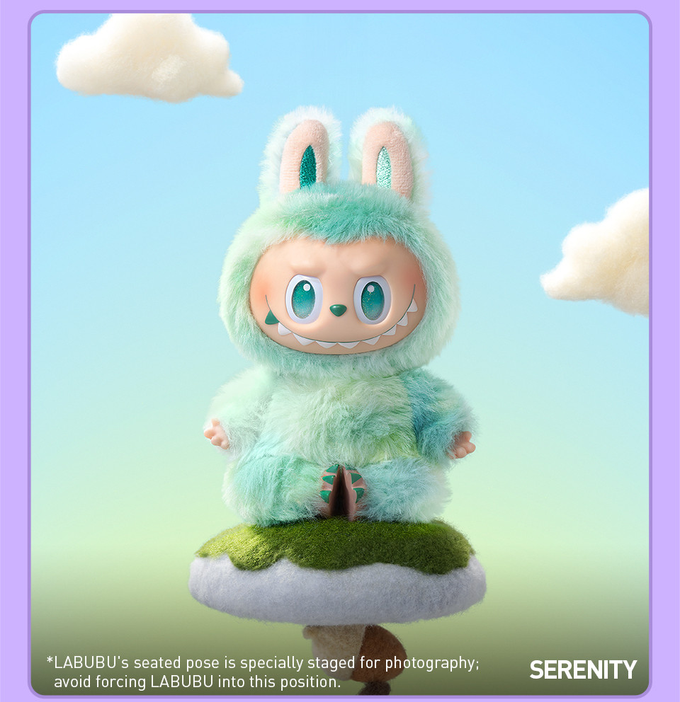 POPMART LABUBU V3 THE MONSTERS Big into Energy Series-Vinyl Plush