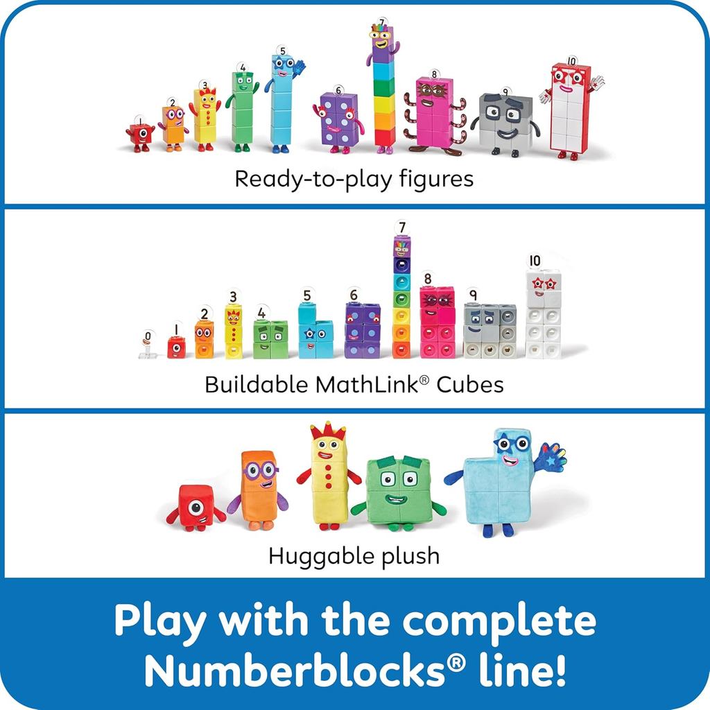 hand2mind Numberblocks Amigos Once Y Doce Figuras , Números Para Niños ...