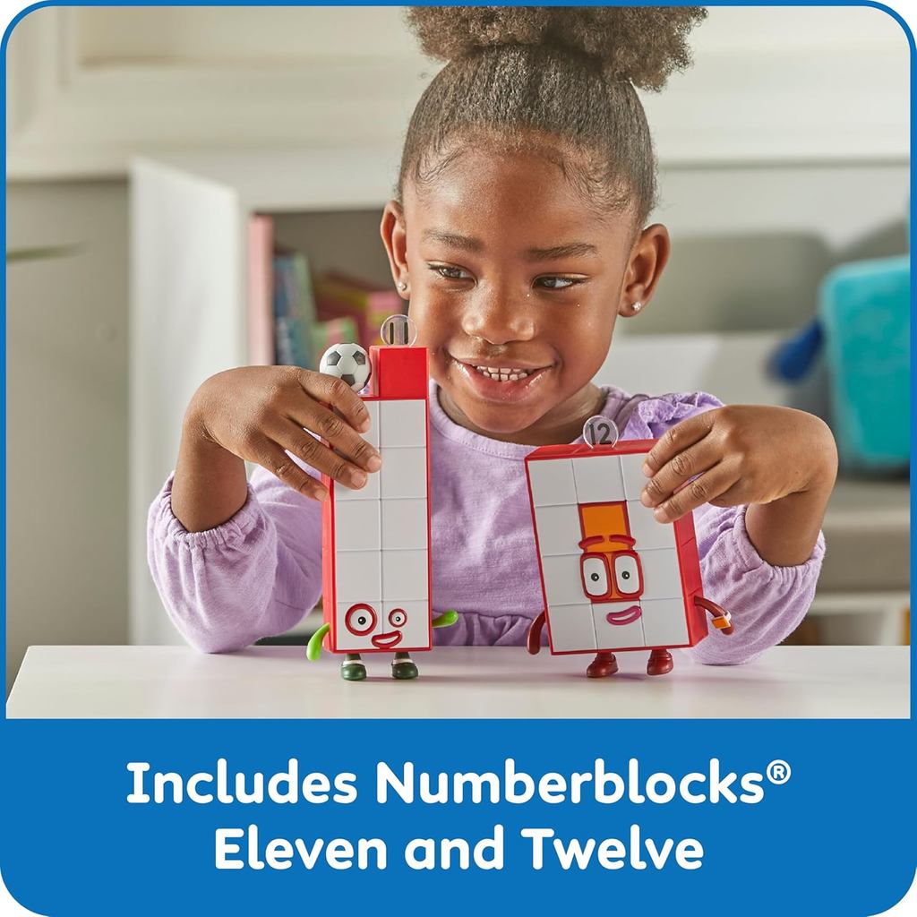 hand2mind Numberblocks Amigos Once Y Doce Figuras , Números Para Niños ...