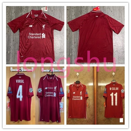 retro 2018 2019 Liverpool Polera De Futbol Ropa S XXL Shopee Chile